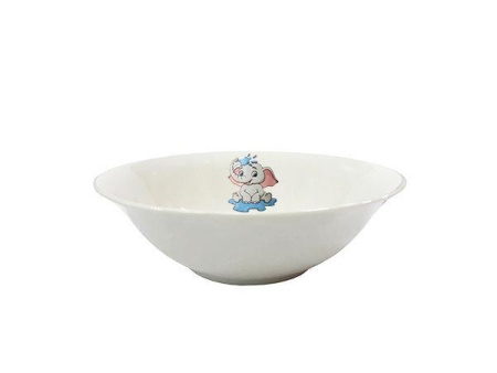 Салатник круг Слоненок с5-3523 12.5см фарфор