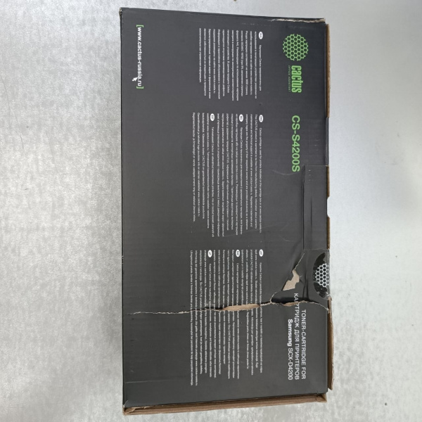 Распродажа. Картридж_лазерный Cactus CS-S4200S (SCX-D4200A) для Samsung SCX-4200/4220 черный (3000 стр) (повреждена упаковка)