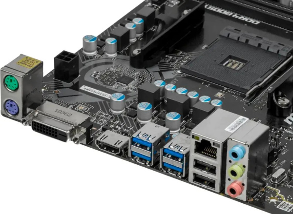 Мат.плата SocAM4 AMD B450 MSI B450M-A PRO MAX (mATX,2DDR4,M.2,DVI,HDMI,PC4133)