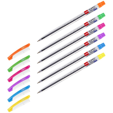 Ручка шариковая Cello  "Slimo Drum" синяя, 0,7мм, 10016