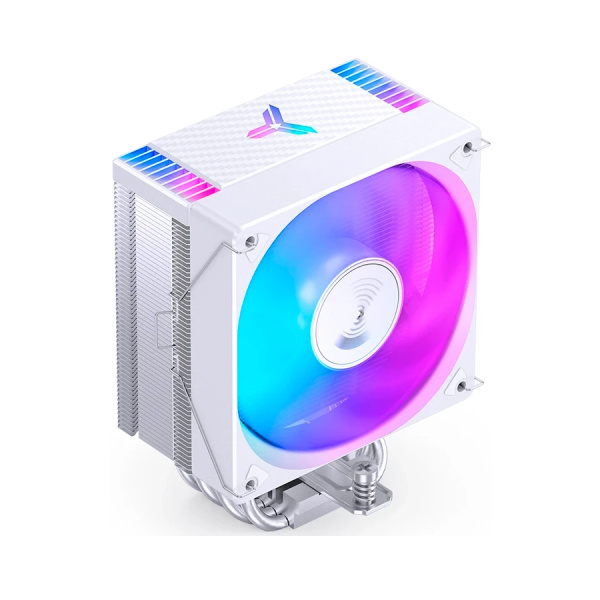 Кулер S115х/1200/1700/1851/AMx Jonsbo CR-1000 MAX Color White (230W/120mm/600-1500rpm/LED/6 тепл.трубок)