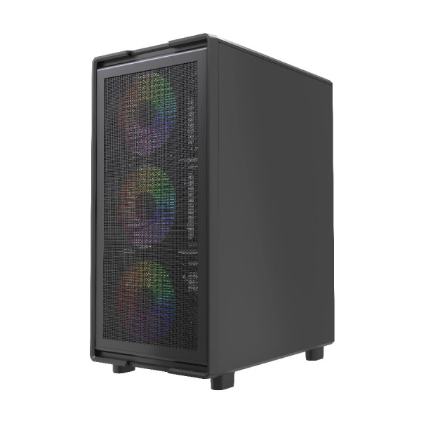 Корпус ATX Б_БП Powercase Mistral A4B (USB, Audio,TG, 4x120mm FRGB, черный)[CMAB-L4]