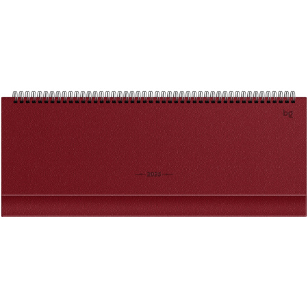 Планинг BG 2025г., 64л., "Ariane. Dark red" Pd_30598