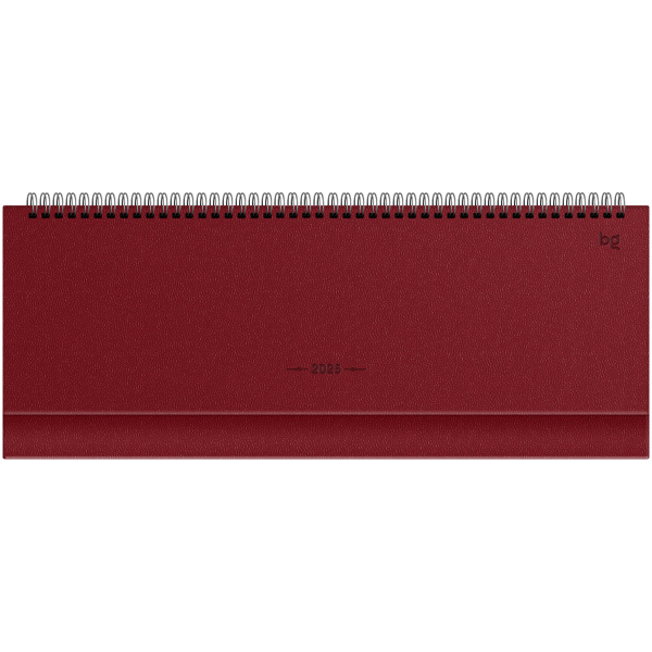 Планинг BG 2025г., 64л., "Ariane. Dark red" Pd_30598