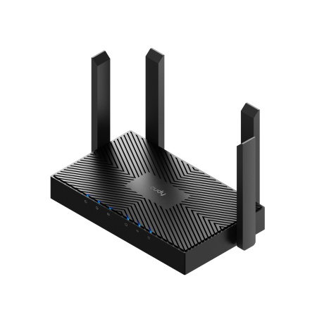 Маршрутизатор CUDY WR3000 AX3000 802.11n/ac/ax 2402+574_Mbps 2.4 /5/6 Ггц 3xLAN_1000 Mbps