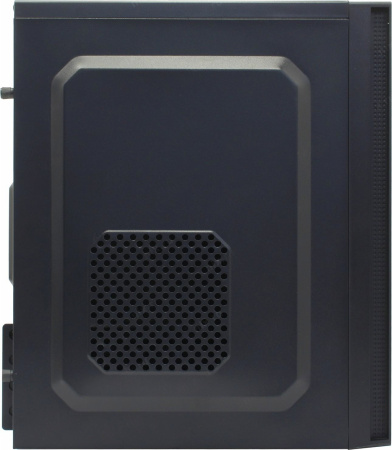 Корпус mATX Б_БП CBR MX12 (1*USB3.0+2*USB2.0,Audio,черный)[PCC-MATX-MX12-WPSU]