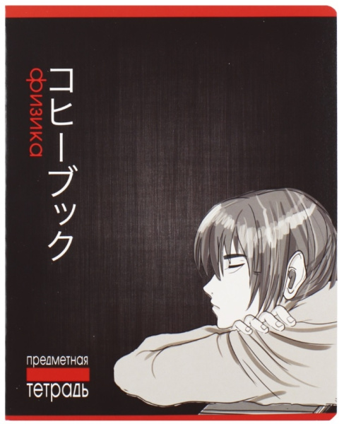 Тетрадь предметная 48л. кл. "Аниме-Физика" ПЗБФ (026394)