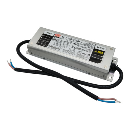 Драйвер светодиодный (LED) с потенциометром 0.35..0.7А, 71..143в, 100.1вт, Mean Well ELG-100-C700A