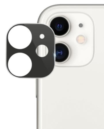 Защитное стекло для для камеры Apple iPhone 11 Camera Glass Deppa (62619) серебро