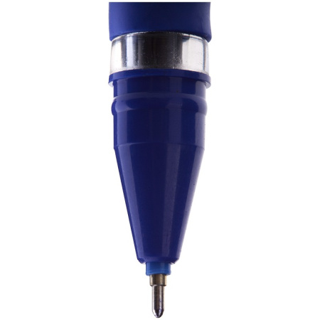 Ручка шариковая LUXOR "Style" синяя игольч. 0,7мм. грип (1792)