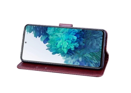 Чехол-книжка для Xiaomi Redmi Note 9S/9 Pro INNOVATION красный