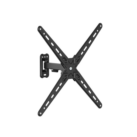 Кронштейн ITECHmount LCDN741 черный настенный,для тв,13-55",до 25кг,от стены 67-199мм,с функцией наклона ＋5°～-15°,поворота 60° вправо / 60° влево,вращ