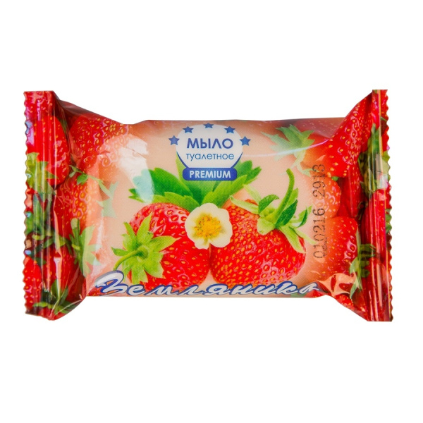 Мыло туалетное ММЗ "Земляника", 90г