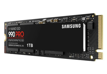 SSD-накопитель M.2 1Тб Samsung 990 PRO [MZ-V9P1T0BW](MLC 3D V-NAND,NVMe,7450/6900 Мб/с)