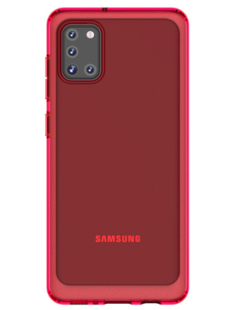 Накладка для Samsung Galaxy M31 Araree M Cover GP-FPM315KDARR красная