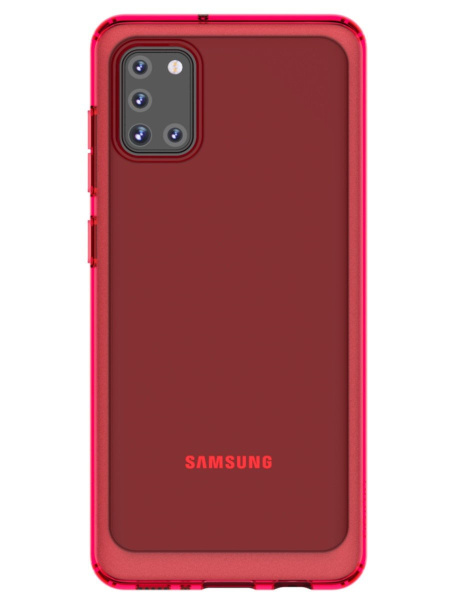 Накладка для Samsung Galaxy M31 Araree M Cover GP-FPM315KDARR красная