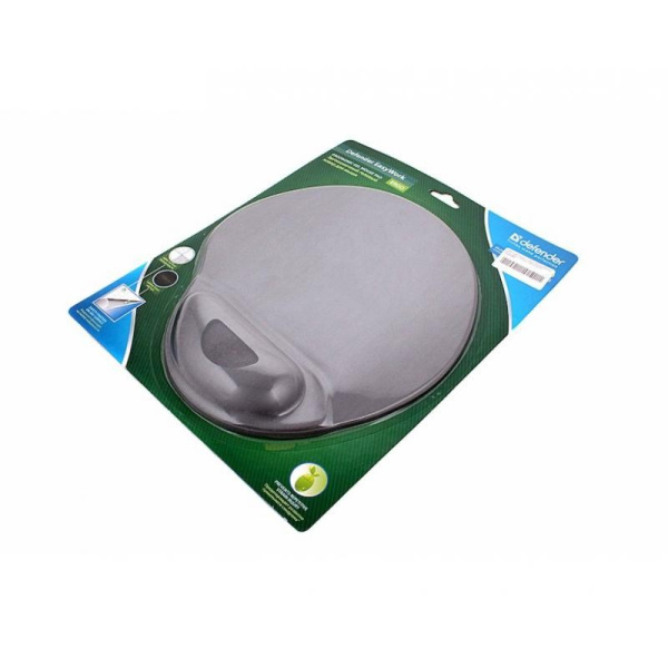 Коврик для мыши Defender Easy Work ортопедический, тканевый (260х225х5) Gray