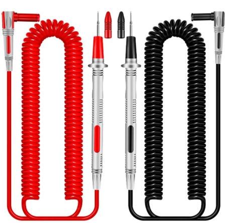 Щупы измерительные для мультиметра Aneng PT2010, 1000в, 20а, полиуретановые, остроконечные