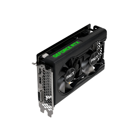 Видеокарта GeForce RTX3050 Palit 8Гб DUAL V1 GDDR6,128bit,DVI,HDMI,DP (NE63050018P1-1070D V1) ret