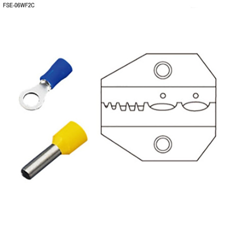 Кримпер Fasen FSE-06WF2C, НКИ НВИ РПИ РШИ ГСИ 0.5..2.5кв.мм, НШВ НШВИ 0.5..2.5кв.мм