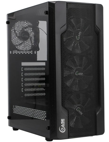 Корпус ATX Б_БП Powercase Mistral X4 Mesh LED (USB3.0,Audio,WN,LED,черный)[CMIXB-L4]