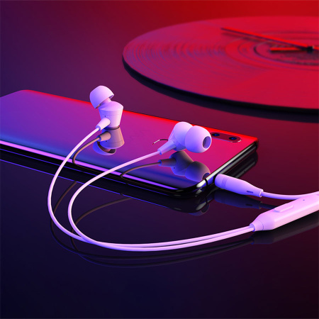 Гарнитура проводная BOROFONE BM20 вставные, кабель 1.2м, белый