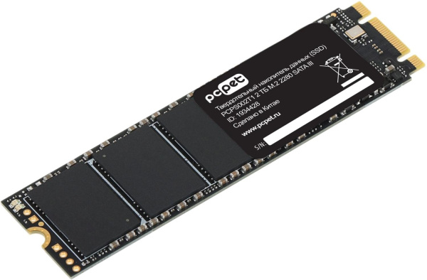 Накопитель SSD PC Pet SATA-III 2TB PCPS002T1 M.2 2280 OEM