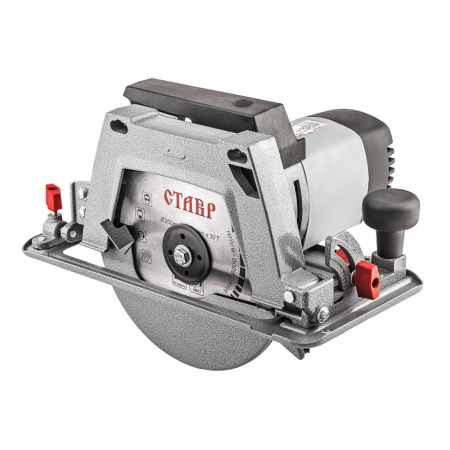 Пила дисковая Ставр ПДЭ-200/1900 СТ 1900Вт, 6000об/мин, 200мм, глубина пропила 65мм
