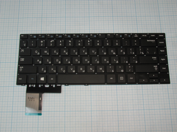 Клавиатура Samsung ATIV Book 4 370R4E, NP370R4E, 470R4E, NP470R4E, NP470R4E-K01 чёрный