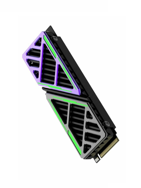 SSD-накопитель M.2 512Гб HIKSEMI (HIKVISION) FUTUREX [HS-SSD-FUTUREX 512G](3D TLC,NVMe,7050/4200 Мб/с,радиатор)