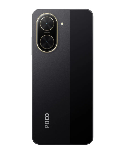 Смартфон POCO C71 4Гб 128Гб Black 6.88",IPS,1640*720, 8*1.8ГГц, 32+0.08МП, 8Мп, 4G, 5200мАч, And 15