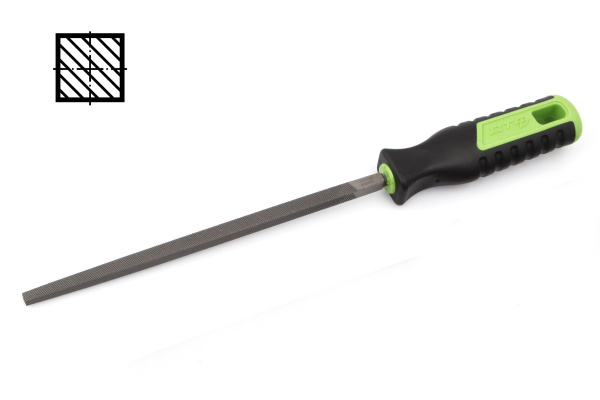 Напильник квадратный 200мм, №1, T12 60HRC, Дело техники 252721