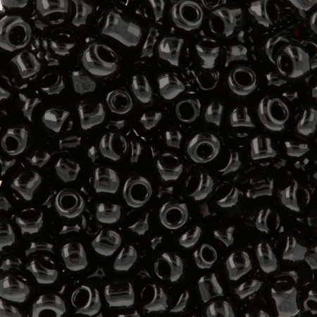 Бисер "Zlatka" GR 08/0 (0041-0055) 10 г №0049 черный