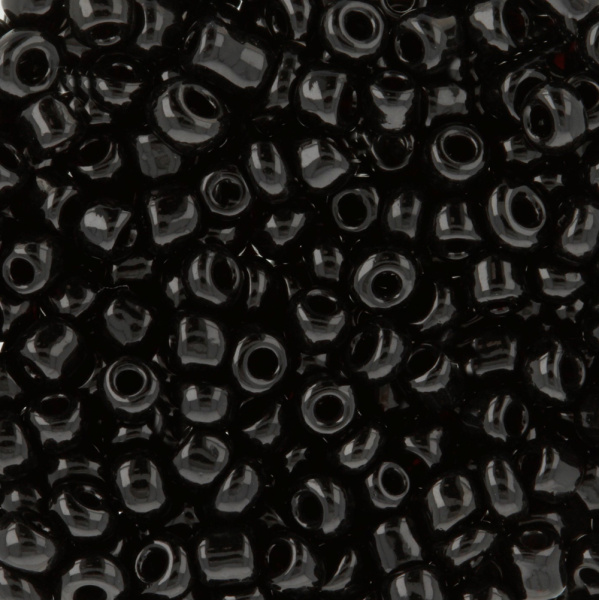 Бисер "Zlatka" GR 08/0 (0041-0055) 10 г №0049 черный