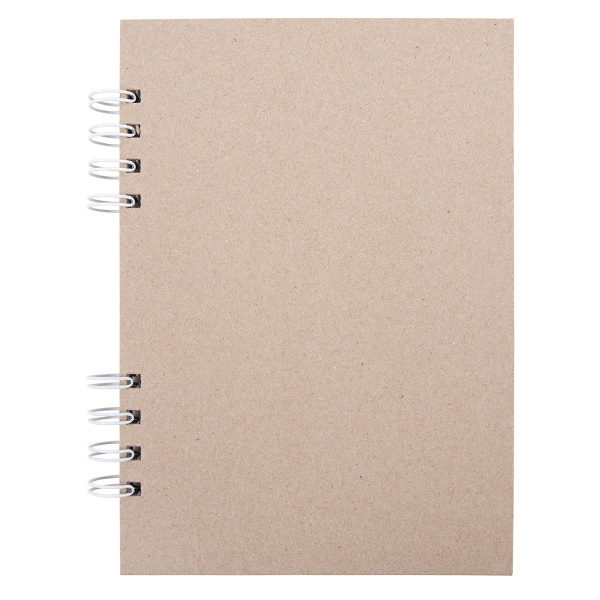 Заготовка для альбома (на пружинке) 1250 г/квм "Mr.Painter" ZKL-06 A5 19.8 x 14 см 6 л. 02 Белая пружина