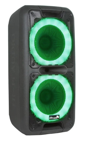 Портативная колонка ELTRONIC 20-14 DANCE BOX 300 динамик 10" 2шт. 120Вт, Bluetooth, TWS, FM, USB,  m