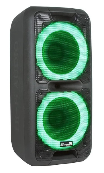 Портативная колонка ELTRONIC 20-14 DANCE BOX 300 динамик 10" 2шт. 120Вт, Bluetooth, TWS, FM, USB,  m