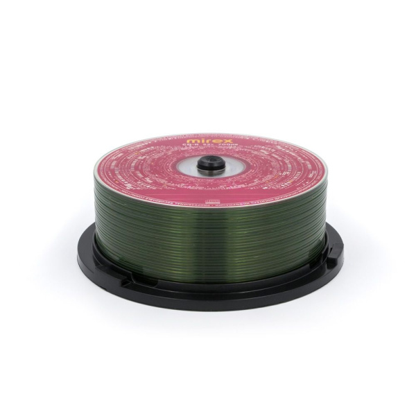 Диск CD-R 25шт Mirex Maximum 700Mb 52x Cake Box (UL120052A8M)
