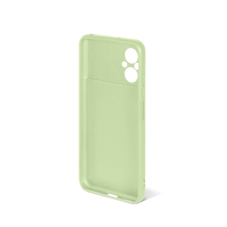 Чехол силиконовый для Poco M5 DF poCase-11 (light green)