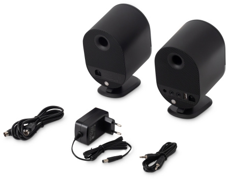 Актив.колонки 2.0 Оклик OK-303A 20Вт,питание от сети, Bluetooth, черный