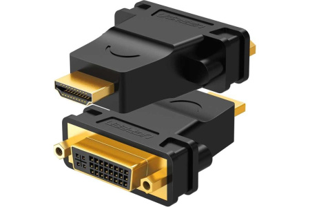 Переходник HDMI(M)-DVI 24+5 (F) UGREEN черный (20123)