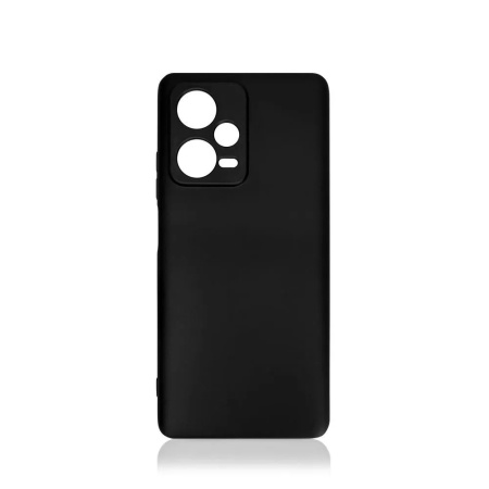 Чехол силиконовый для Xiaomi Redmi Note 12 Pro+ (5G) DF xiCase-82 (black)