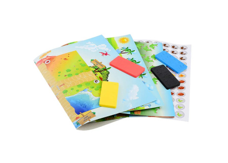 Игра настольная Игра-ходилка "Тропы динозавров" ТМ Ракета Р3722 РА