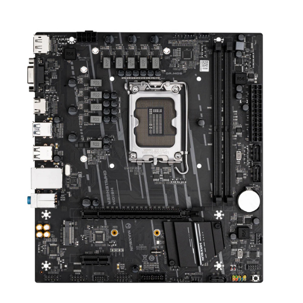 Мат.плата S1700 H610 MAXSUN Challenger H610M (mATX,2DDR4,M.2,PCI-E16,PCI-E,3SATA,DP,HDMI,VGA,PC3200)