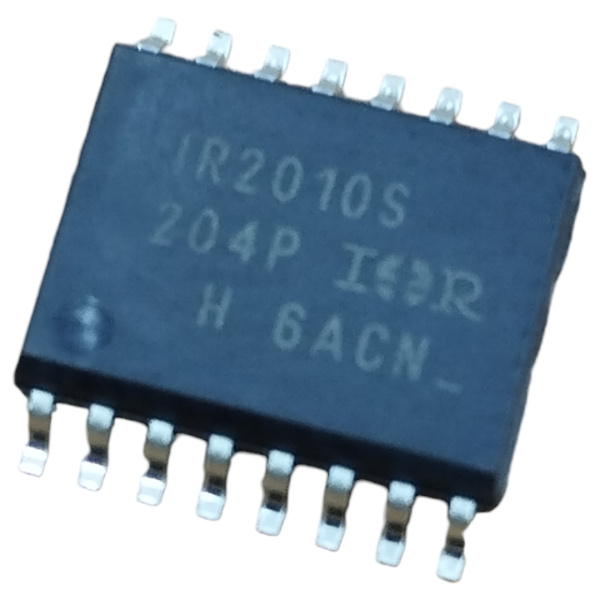 Микросхема IR2010SPBF, полумостовой драйвер, 200В, 3А, SO16W