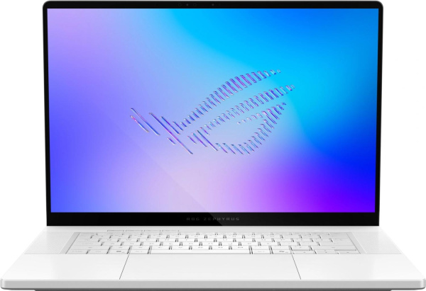 Ноутбук Asus ROG Zephyrus G16 GU606AX-TB023W Core Ultra 9 386H 64Gb SSD1Tb NVIDIA GeForce RTX 5090 24Gb 16" OLED 2.5K (2560x1600) Windows 11 Home white WiFi BT Cam Bag (90NR0PE1-M00160)