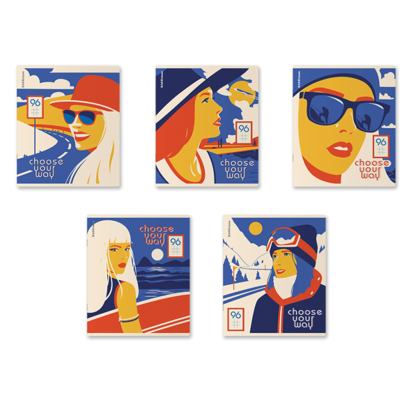 Тетрадь 96л. кл. "Choose Your Way" Erich Krause 60594