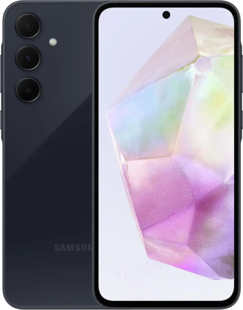 Смартфон Samsung Galaxy A35 5G 8Гб 256Гб SM-A356 Awesome Navy 6.6", Super AMOLED, 2340*1080, 4*2+4*2.4ГГц, 50+8+5, 13Мп, 5G, NFC, 5000мАч, And14