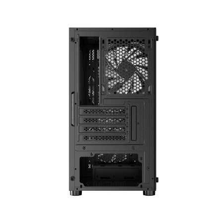 Корпус mATX Б_БП XASTRA A305M 3ARGB Black (USB3.0,Audio,TG,черный,1х120мм,2х140мм ARGB)[A305M-2FC14A-1FC12A-D]