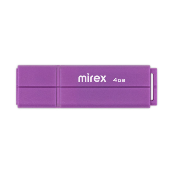 Флеш-накопитель USB2.0 4Gb Mirex Line (13600-FMULVT04) фиолетовый